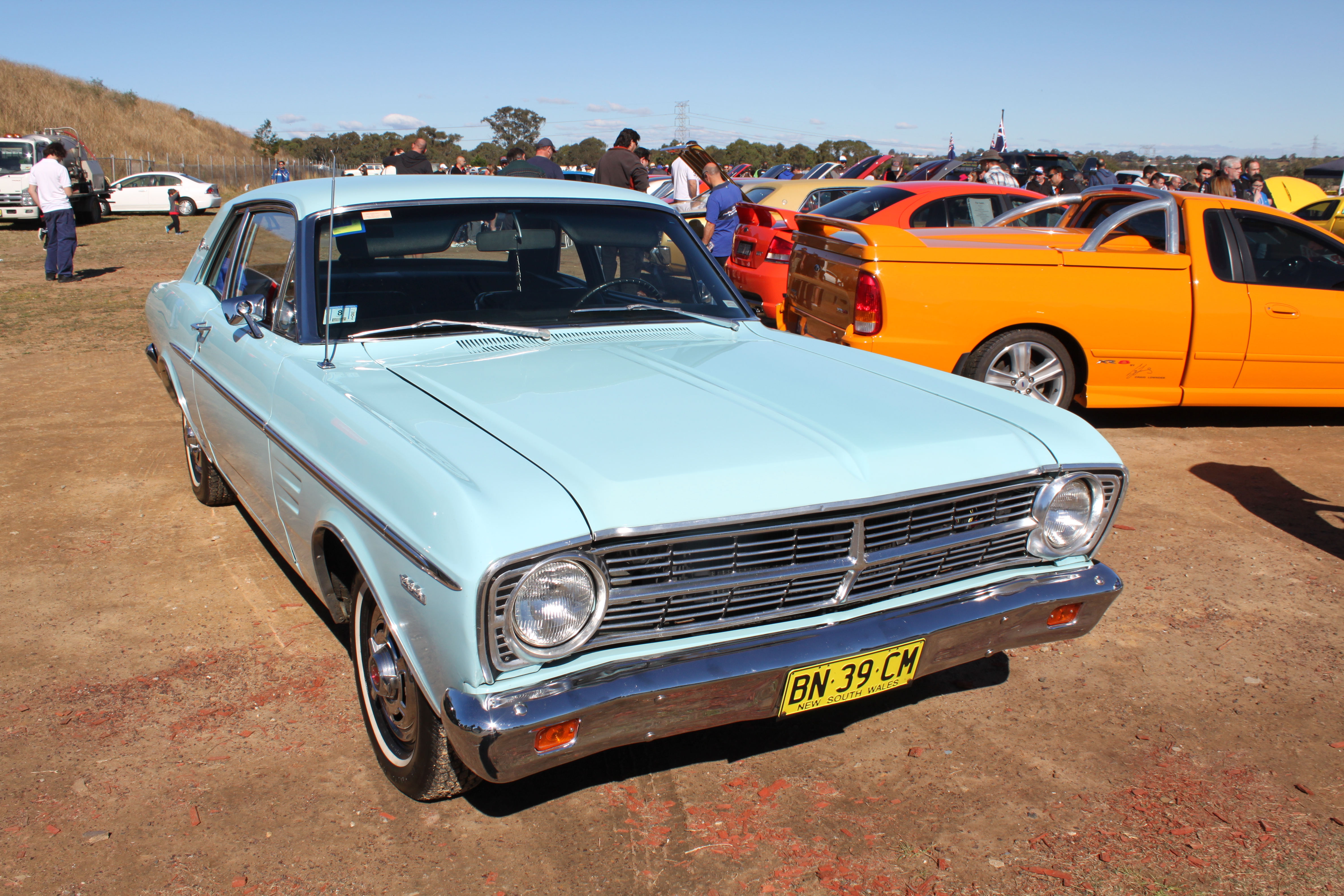 Muscle car Ford Falcon 76 Cobra