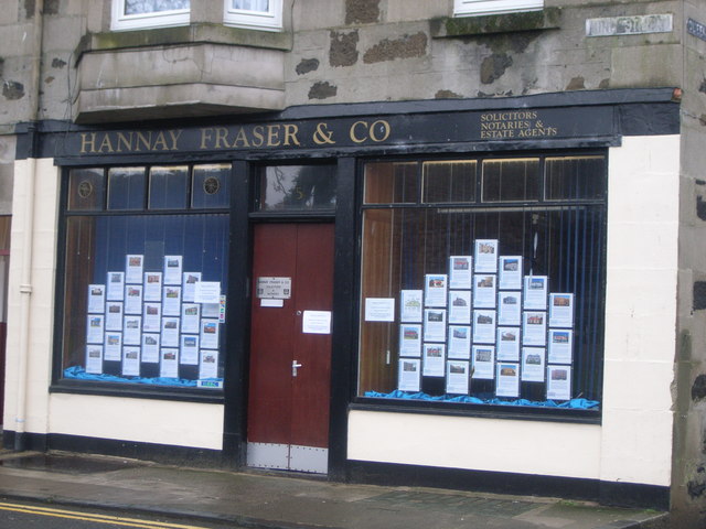 File:Hannay Fraser and Co. Solicitors - geograph.org.uk - 704738.jpg