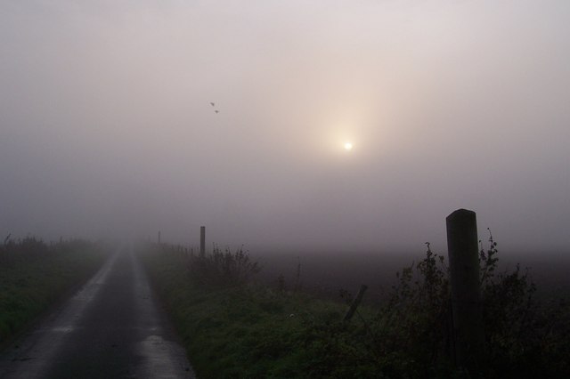 File:Into the fog - geograph.org.uk - 556297.jpg