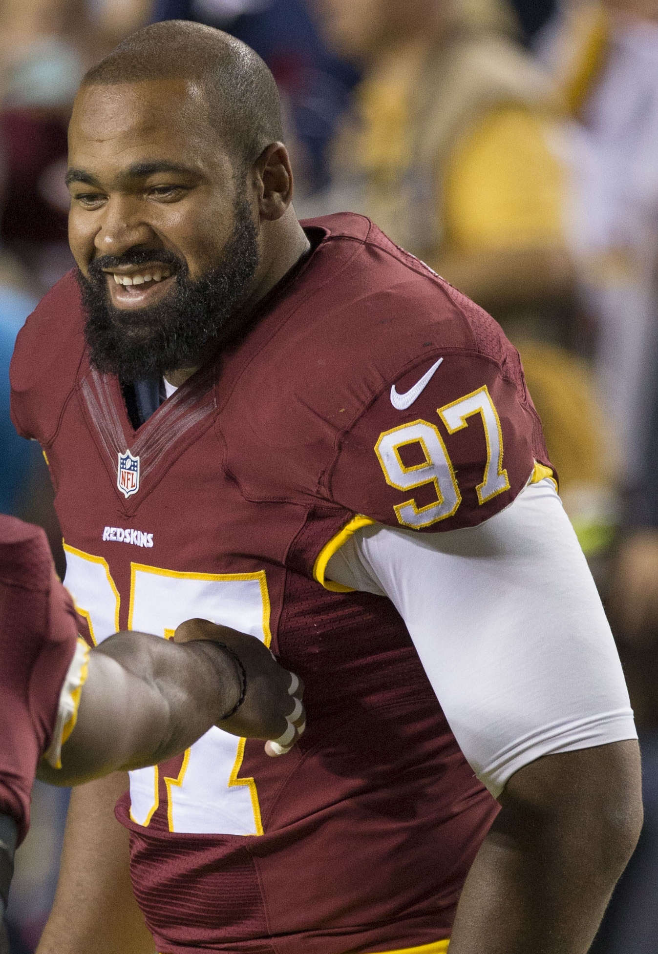 Dallas Cowboys defensive tackle Jason Hatcher (97) during the