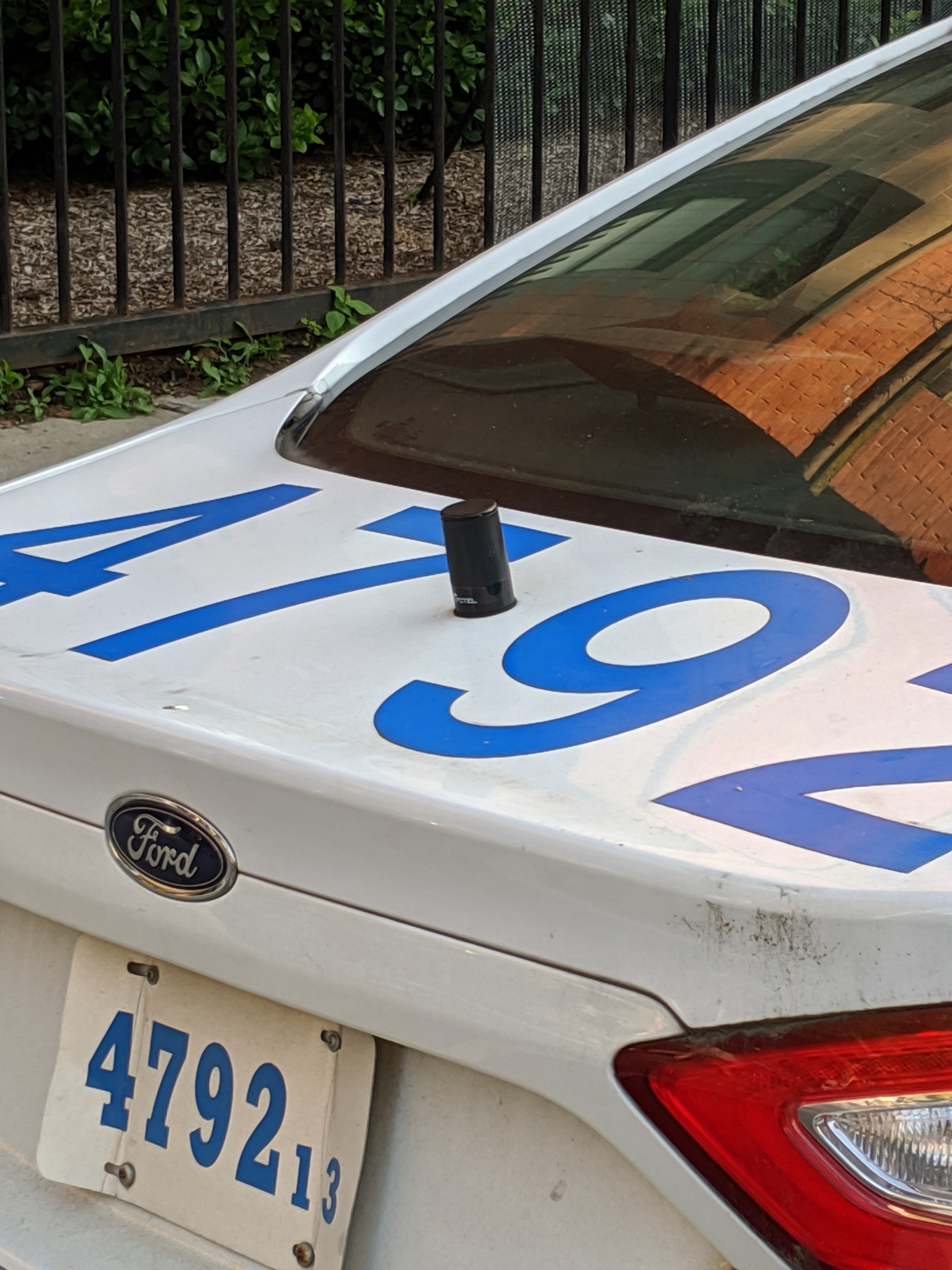 police car antenna