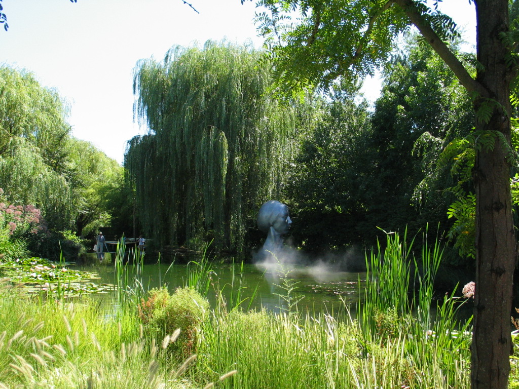 Grounds for Sculpture arboretum on a visit to Central New Jersey.