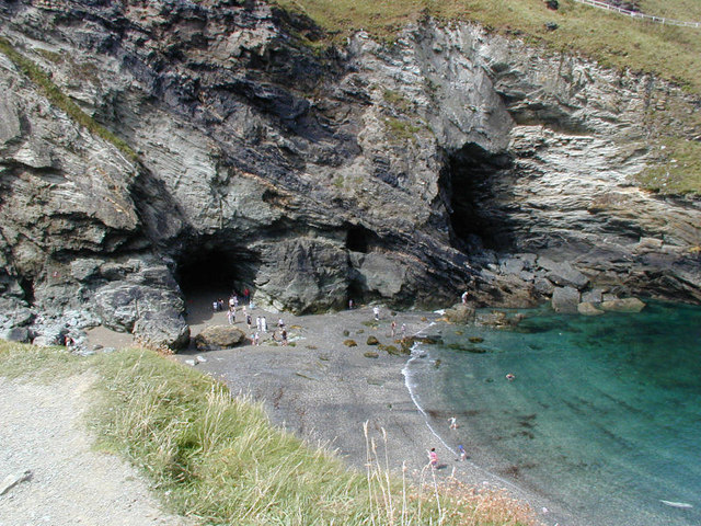 The Cove at Tintagel - geograph.org.uk - 424151