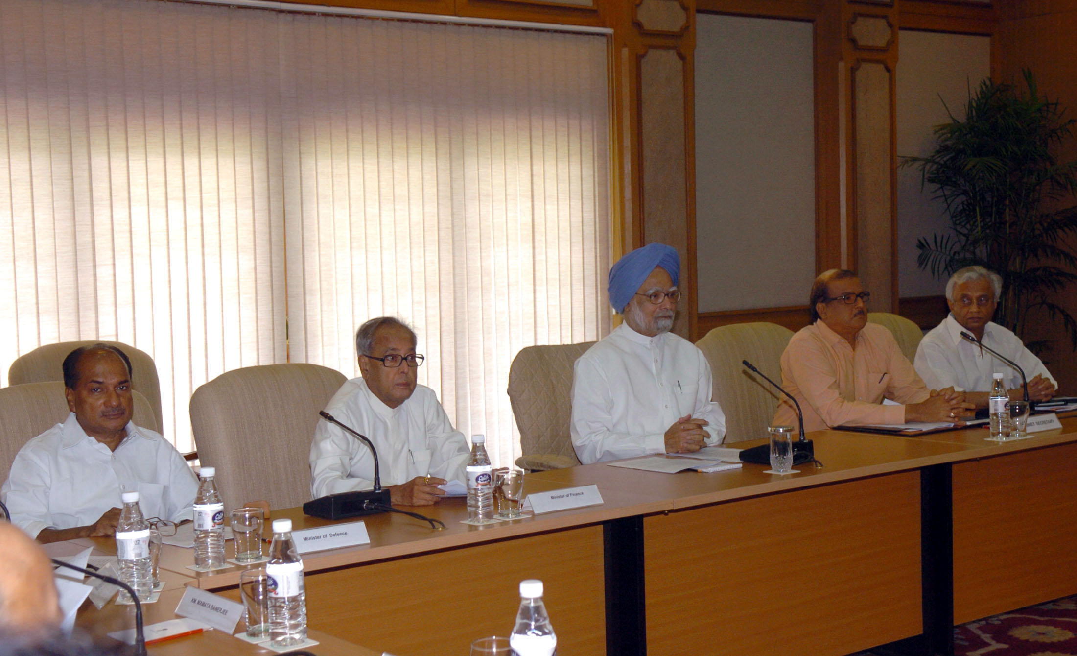 File The Prime Minister Dr Manmohan Singh Presiding Over The