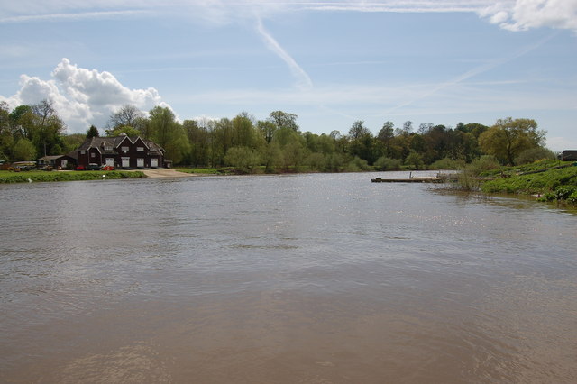 The River Severn at Lower Lode - geograph.org.uk - 786273