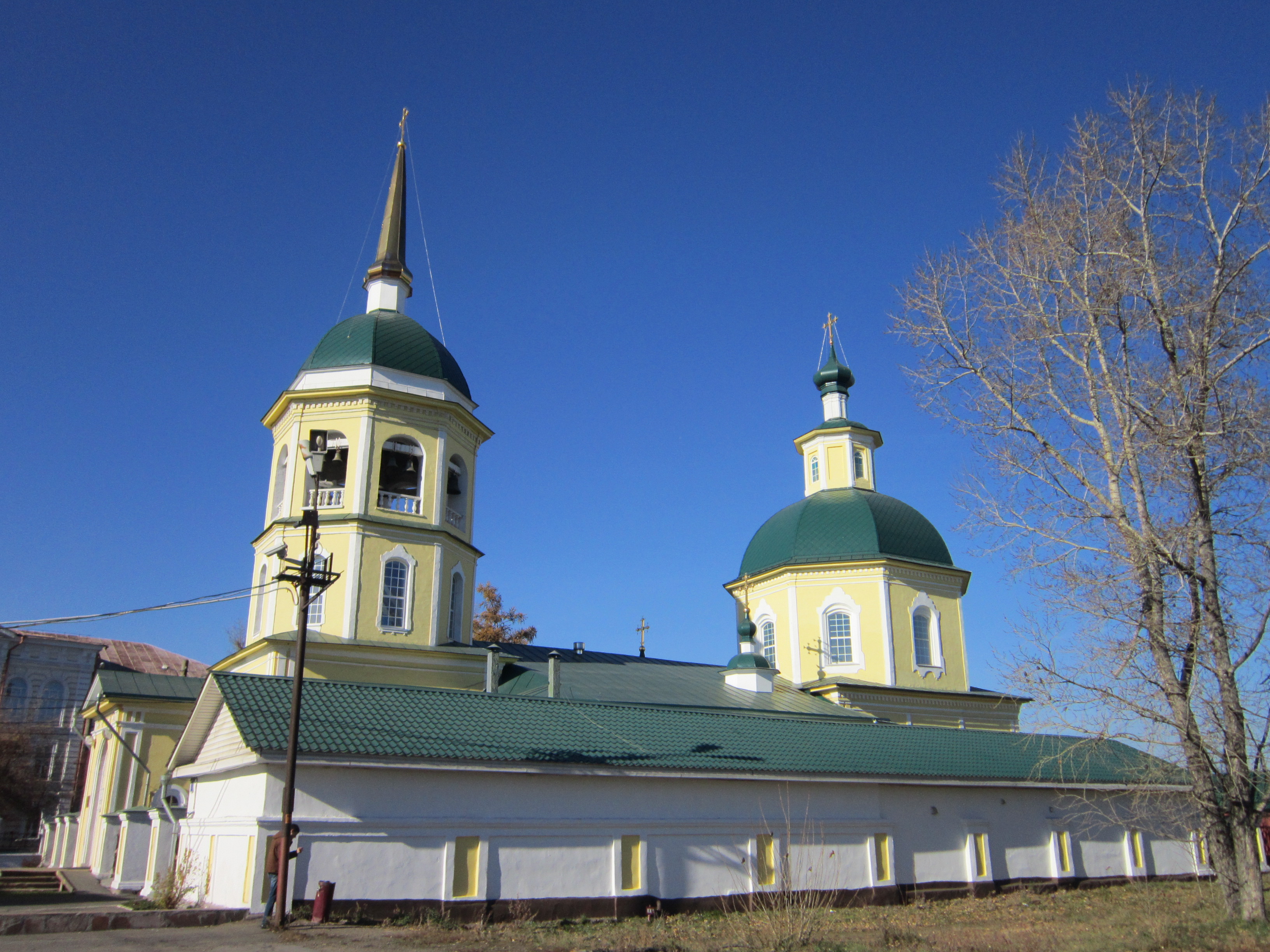 Спасо Преображенская Церковь Иркутск Волконского