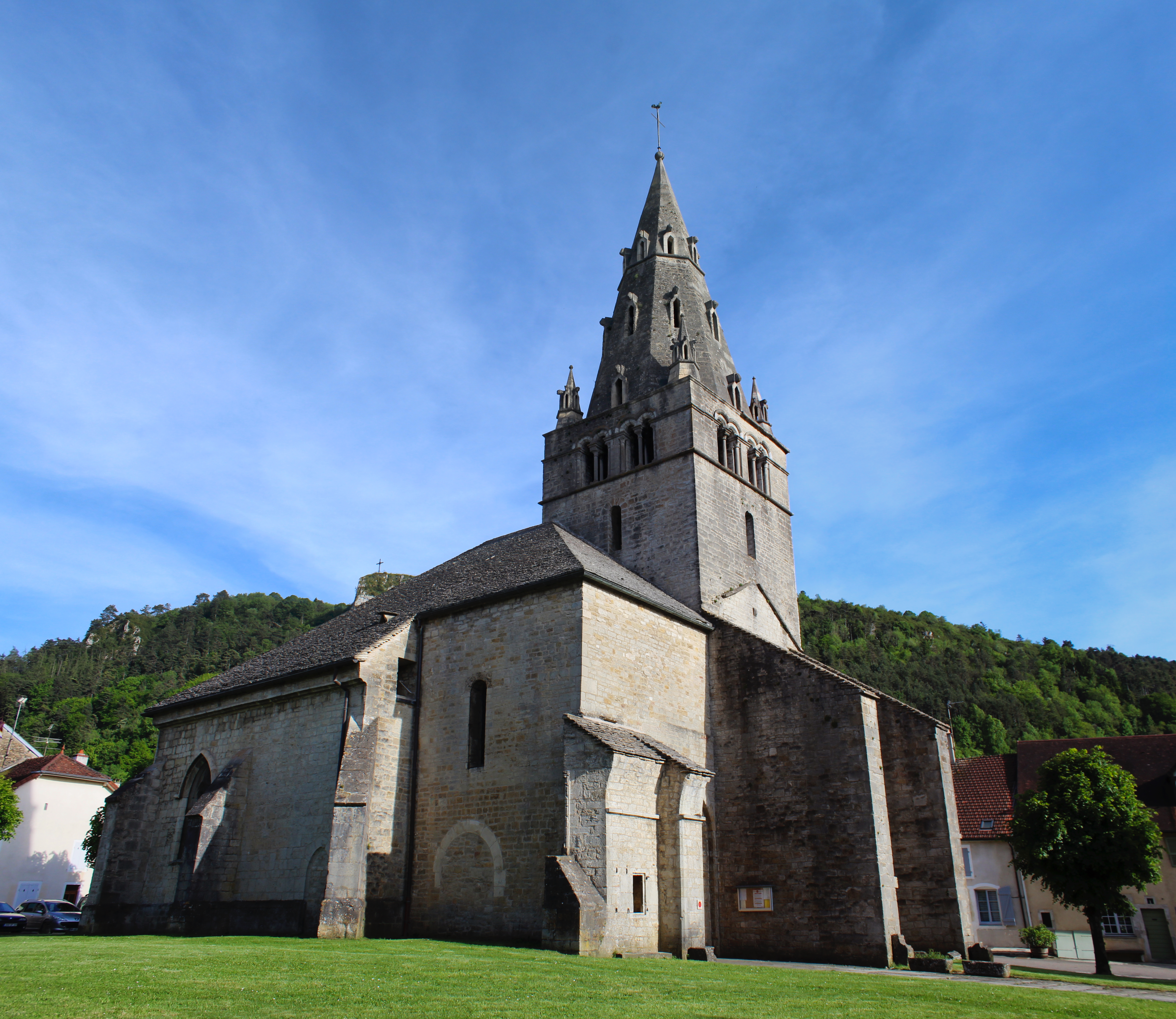 Eglise de Mouthier le Vieillard  France Bourgogne-Franche-Comté Jura Poligny 39800