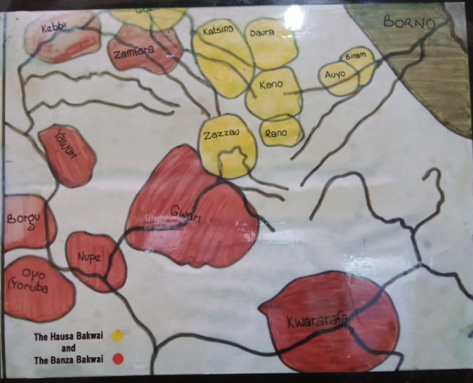 hausa language map