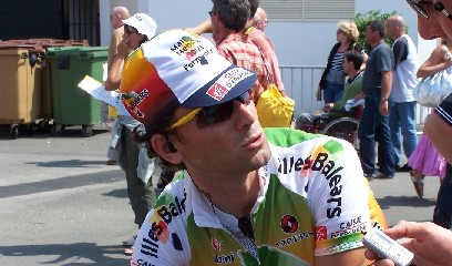 Durant le Tour de France 2005.