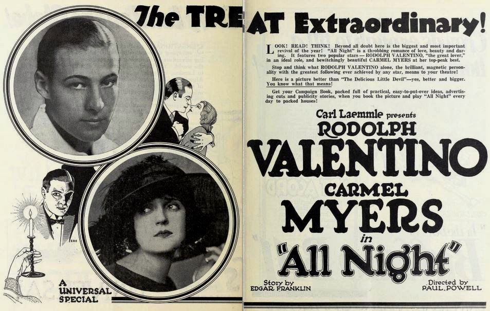 Risultati immagini per all night film 1918