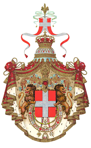 File:Coat of arms of the king of Italy (1890).png