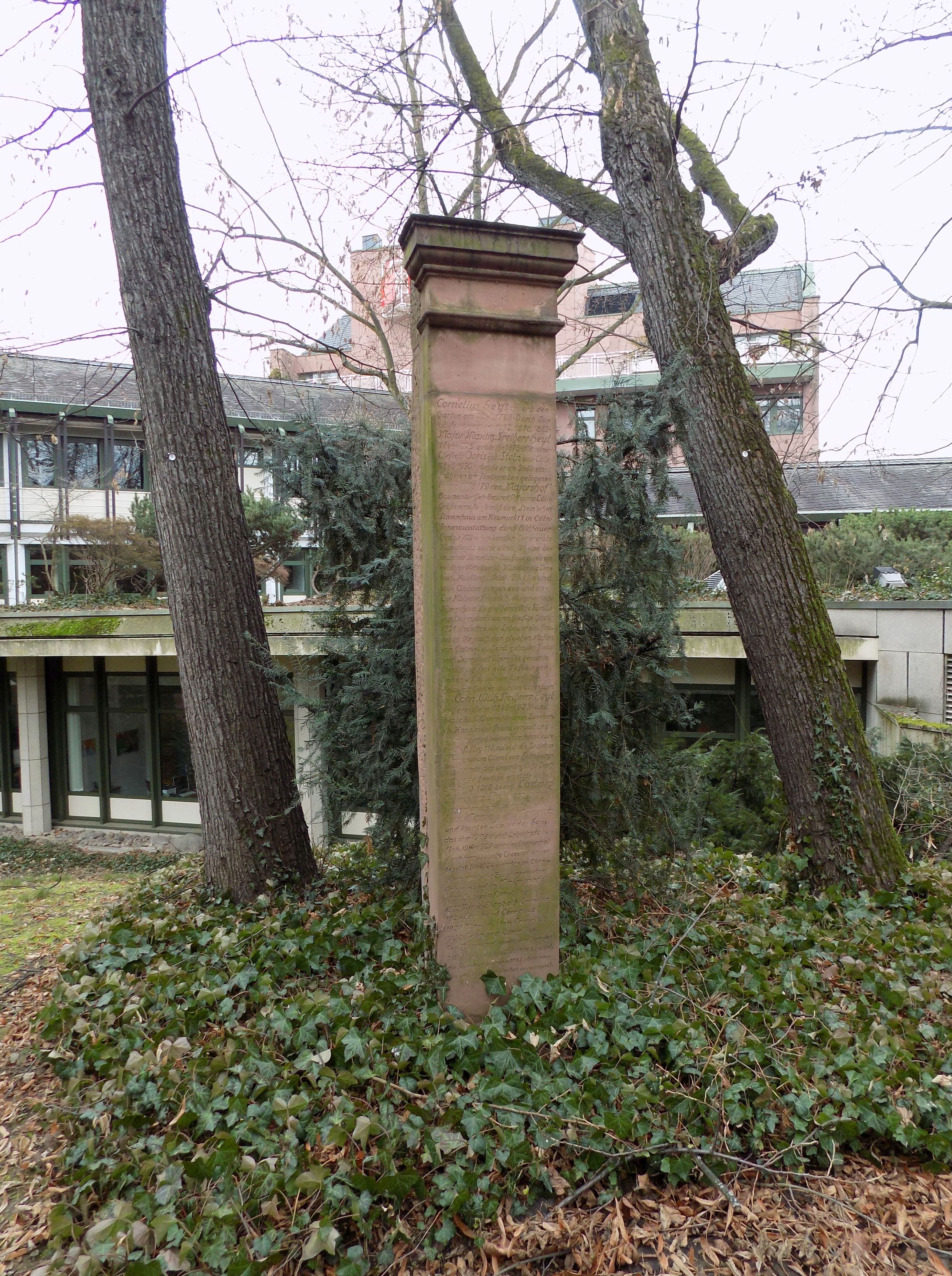 Datei Information In The Garden Of The Former Majorshof In Worms