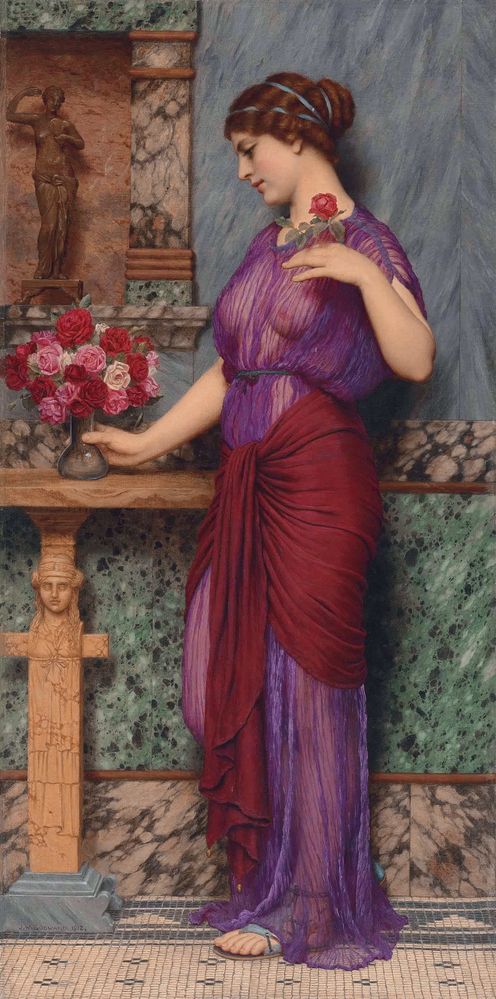 Древняя женщина. Джон Уильям годвард (1861-1922). John William Godward картины. Джон Уильям годвард Дельфийский оракул. Джон Уильям годвард Dolce far niente.