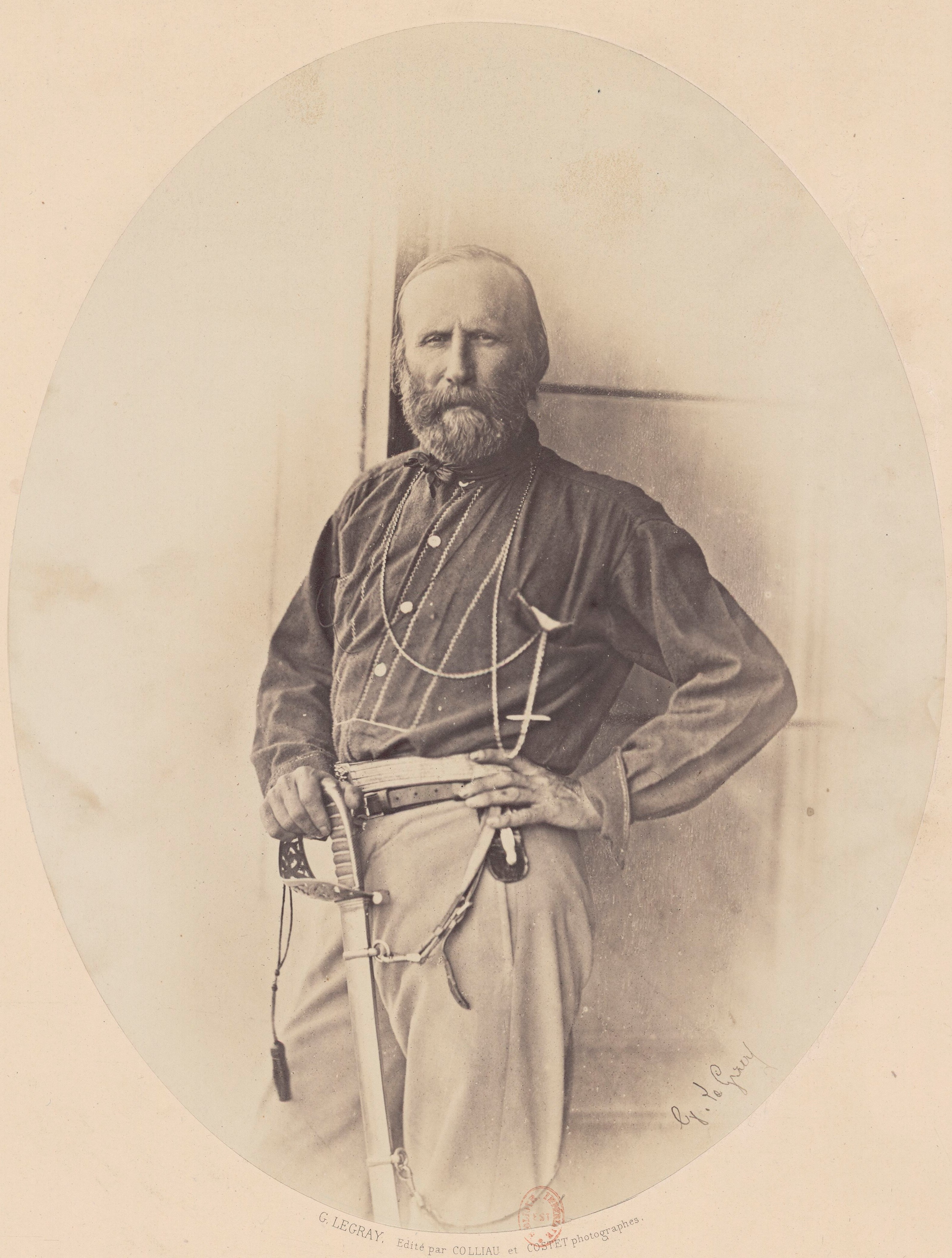 Гарибальди Джузеппе, лето 1860 г.