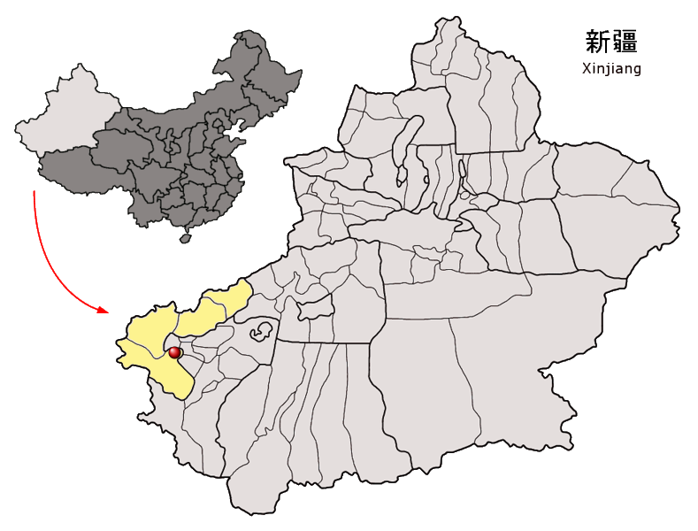 File:Location of Barin Township in Xinjiang, China.png