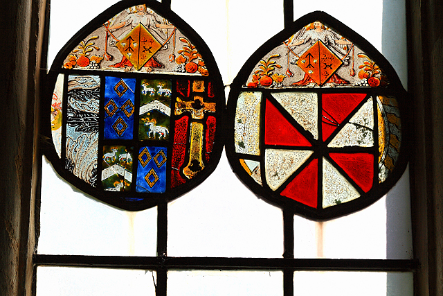 File:Mapperton Church C16 Stained Glass Roundels (3) - geograph.org.uk - 868322.jpg