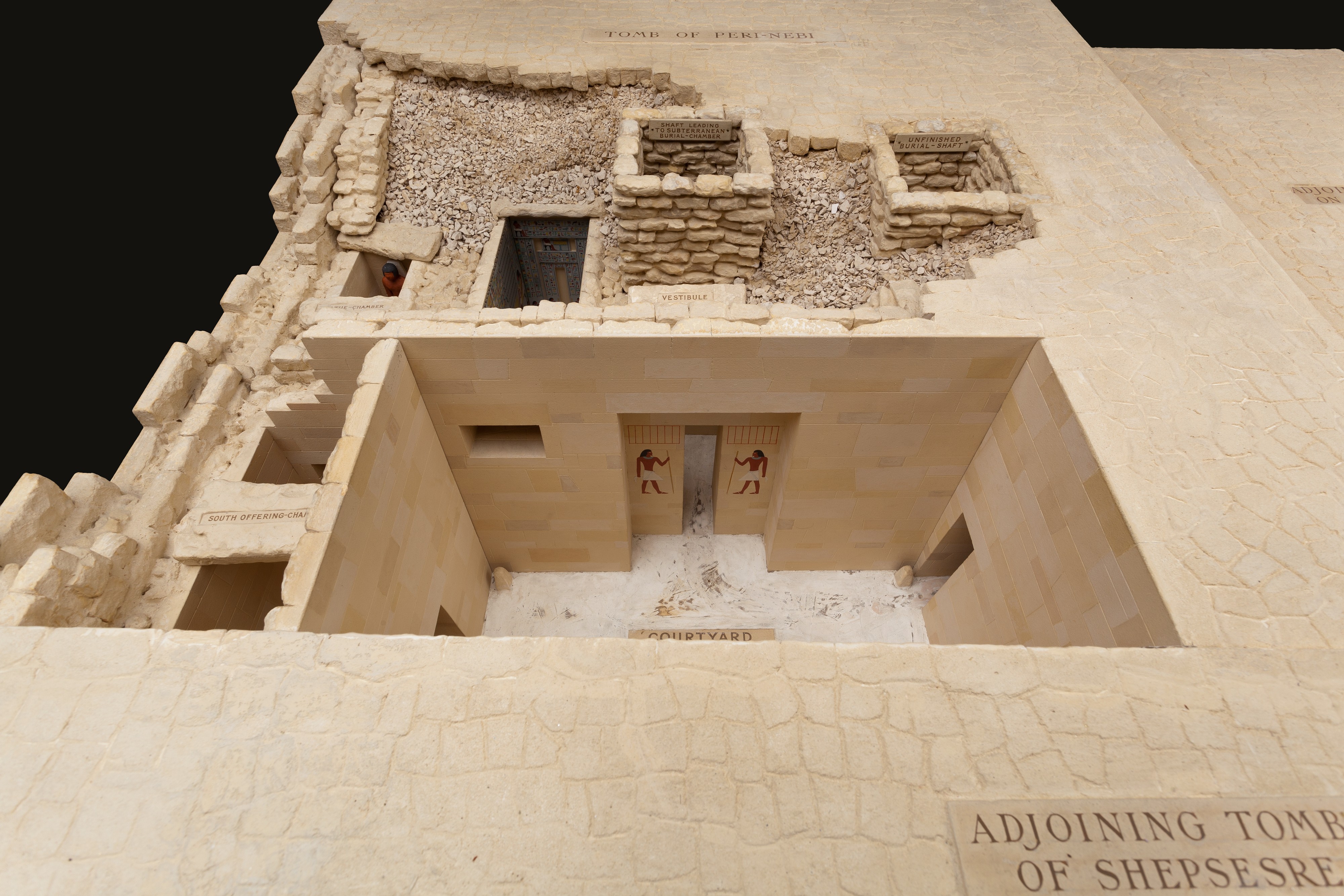 File:Model of the Mastaba Tomb of Perneb MET 2012.144 EGDP015897 