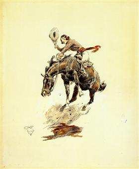 File:Russell - bucking-horse-and-cowgirl-1925.jpg