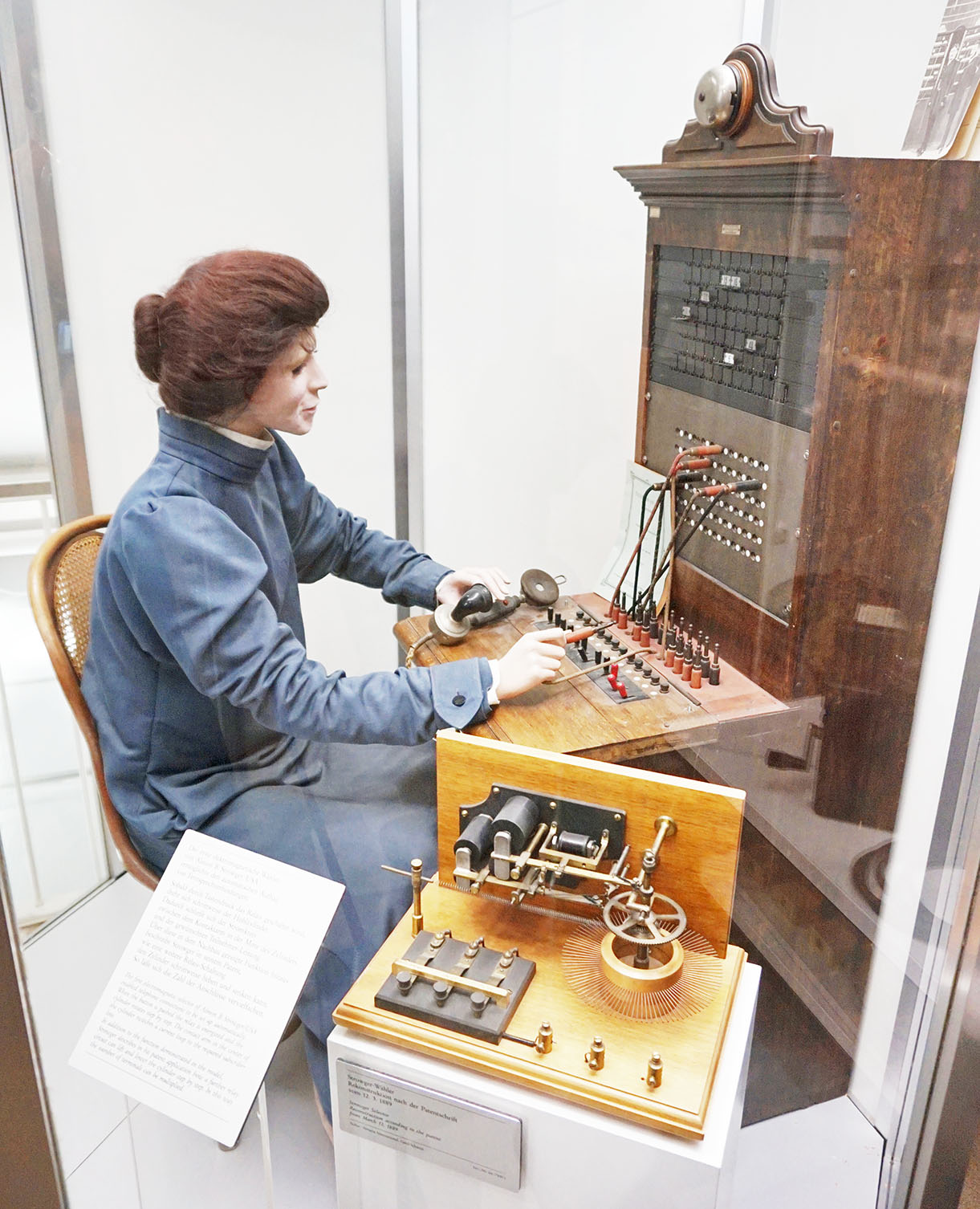 File Telephone Operator Strowger Selector Jpg Wikimedia Commons