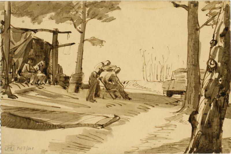 File:The Camp Barber Art.IWMARTLD3089.jpg