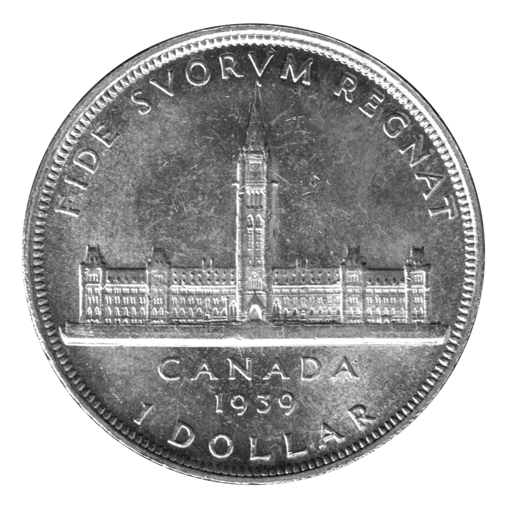 File:1939 Canadian silver dollar.png - Wikimedia Commons