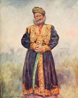 A Rajput man from Rajgarh, 1910
