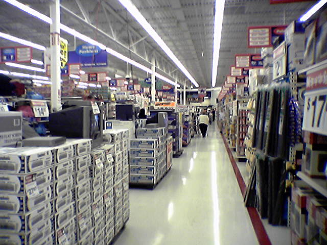 inside walmart supercenter