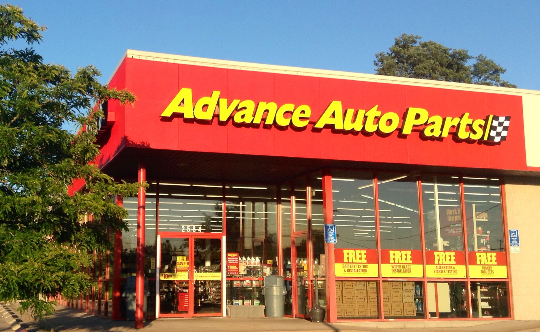 advance auto parts free battery test