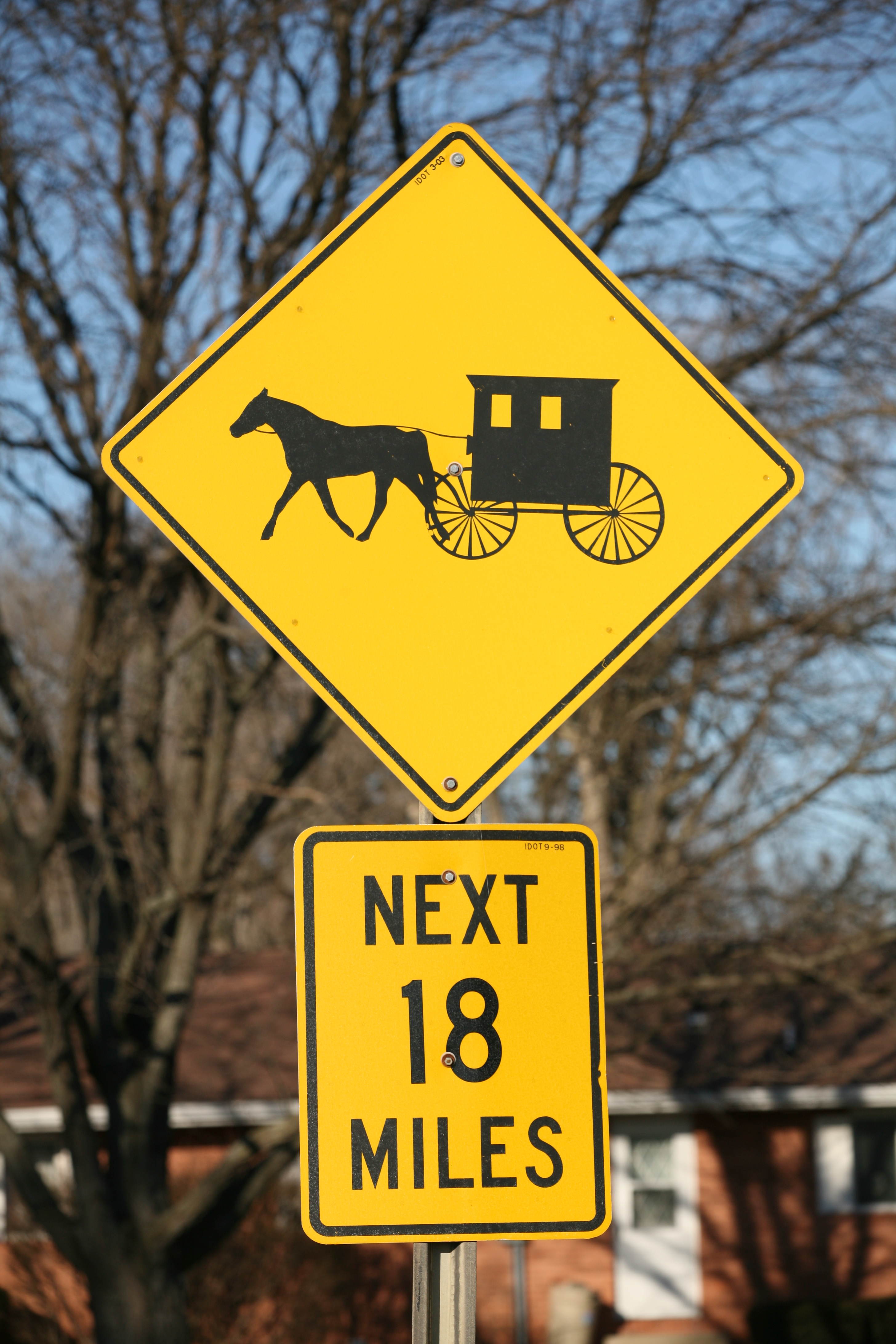 File Amish Buggie Sign Jpg Wikimedia Commons