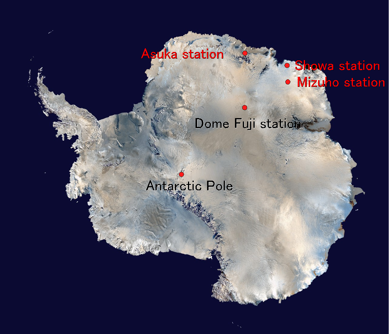 Résultat de recherche d'images pour "Dôme Fuji antarctique"