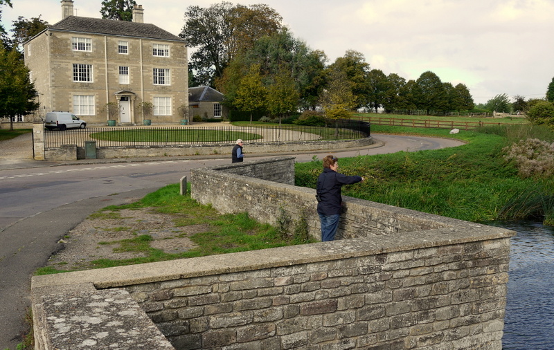 Birdwatchers at Cotterstock (geograph 3698261)