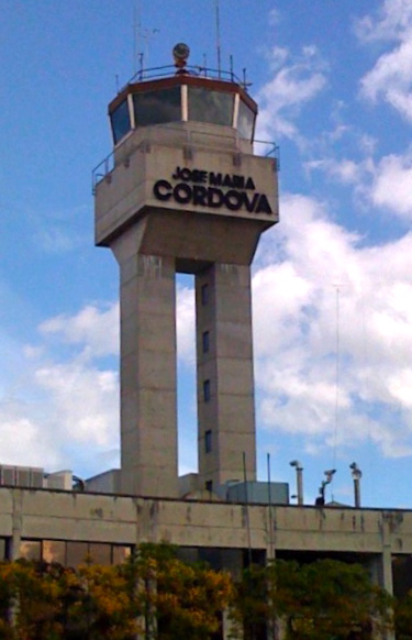 File:Control Tower, International Airport. Serves Medellín, Rionegro, Columbia.jpg