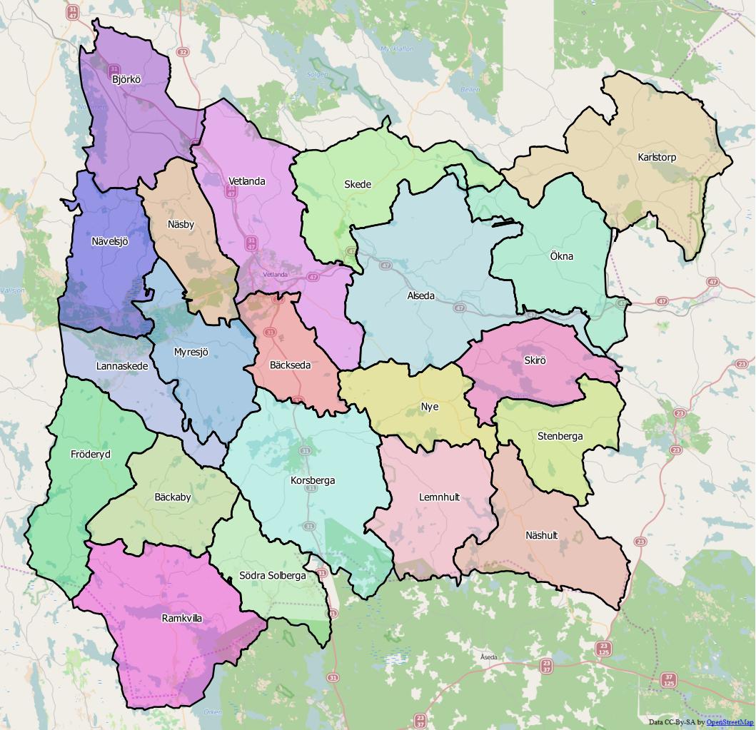 kommuner småland karta Nasby Distrikt Smaland Wikipedia kommuner småland karta