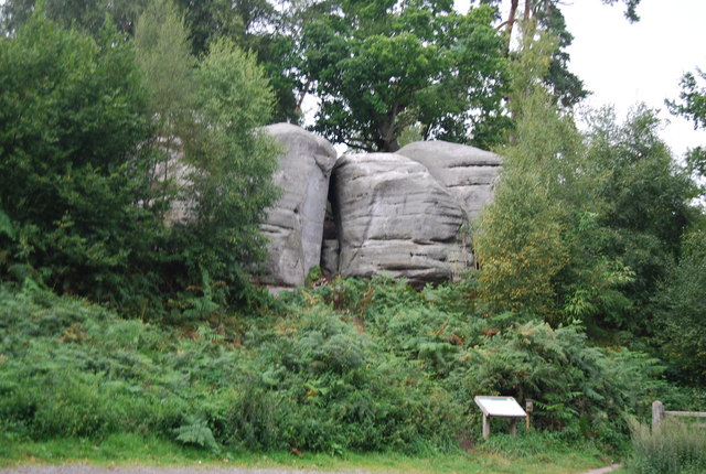 Eridge Rocks - geograph.org.uk - 1492841