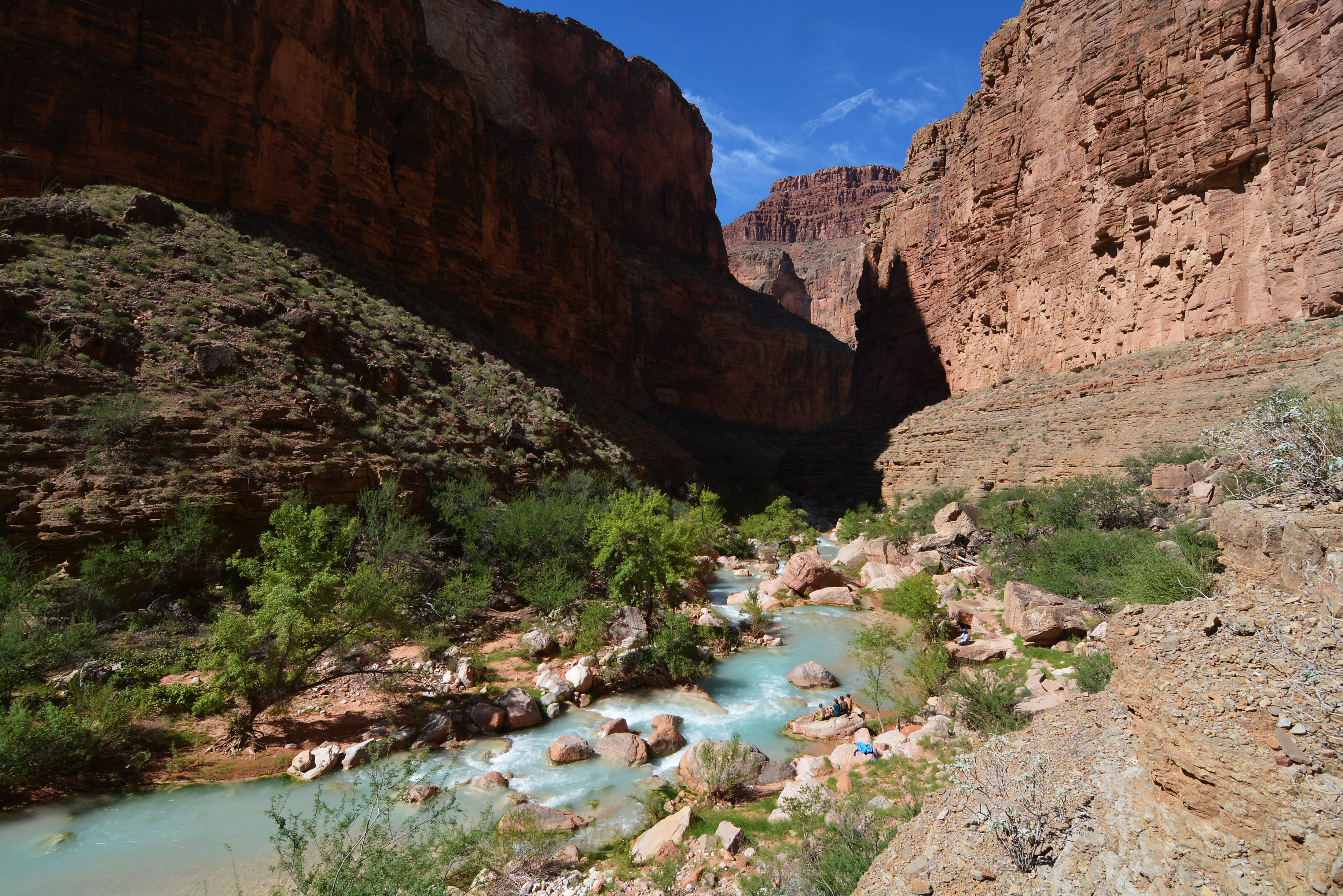 Havasu Creek. 