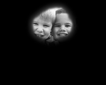 File:Human eyesight two children and ball with retinitis pigmentosa or tunnel vision.png