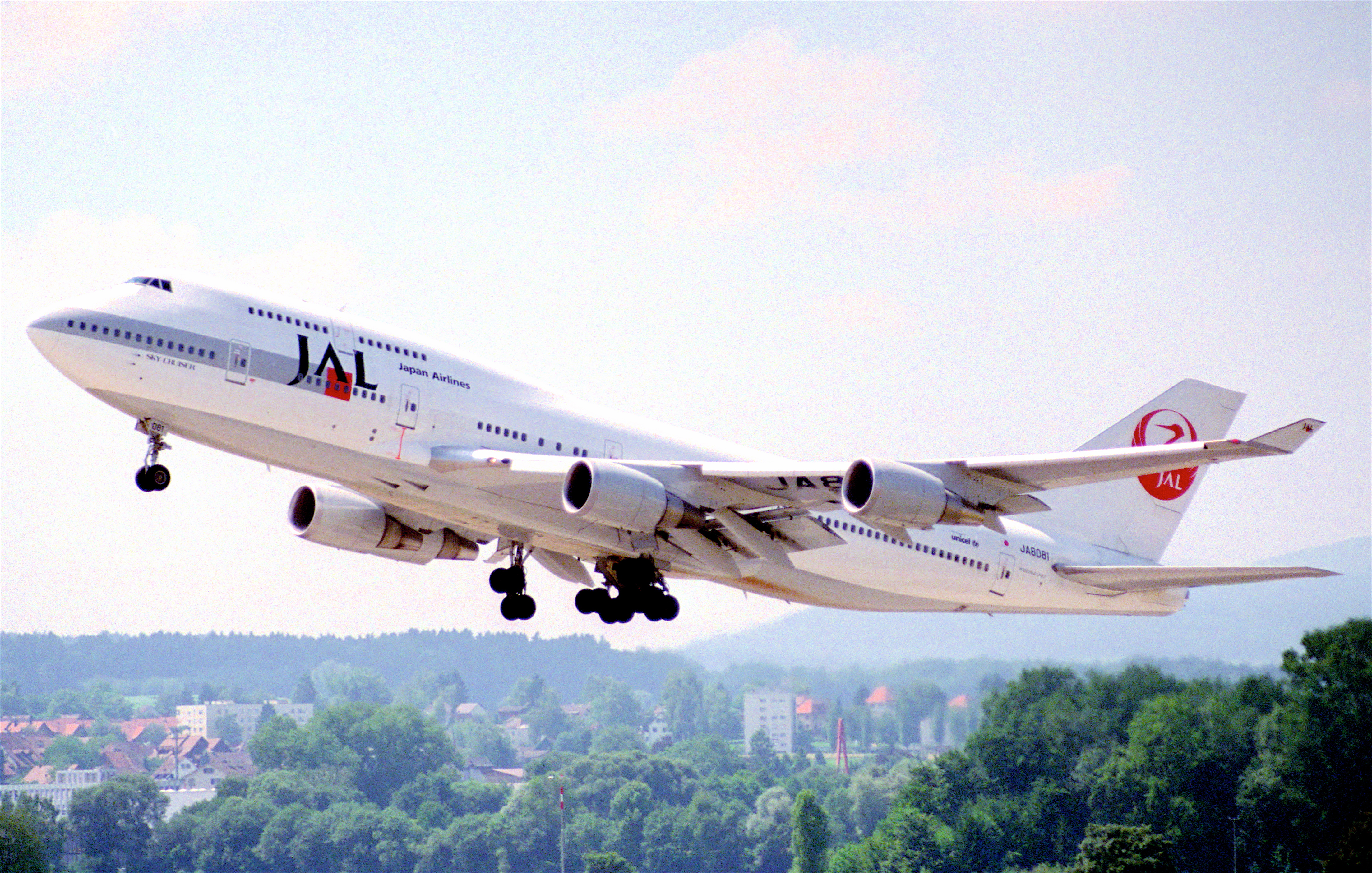 File:JAL Japan Airlines Boeing 747-446; JA8081@ZRH;14.07.1996 