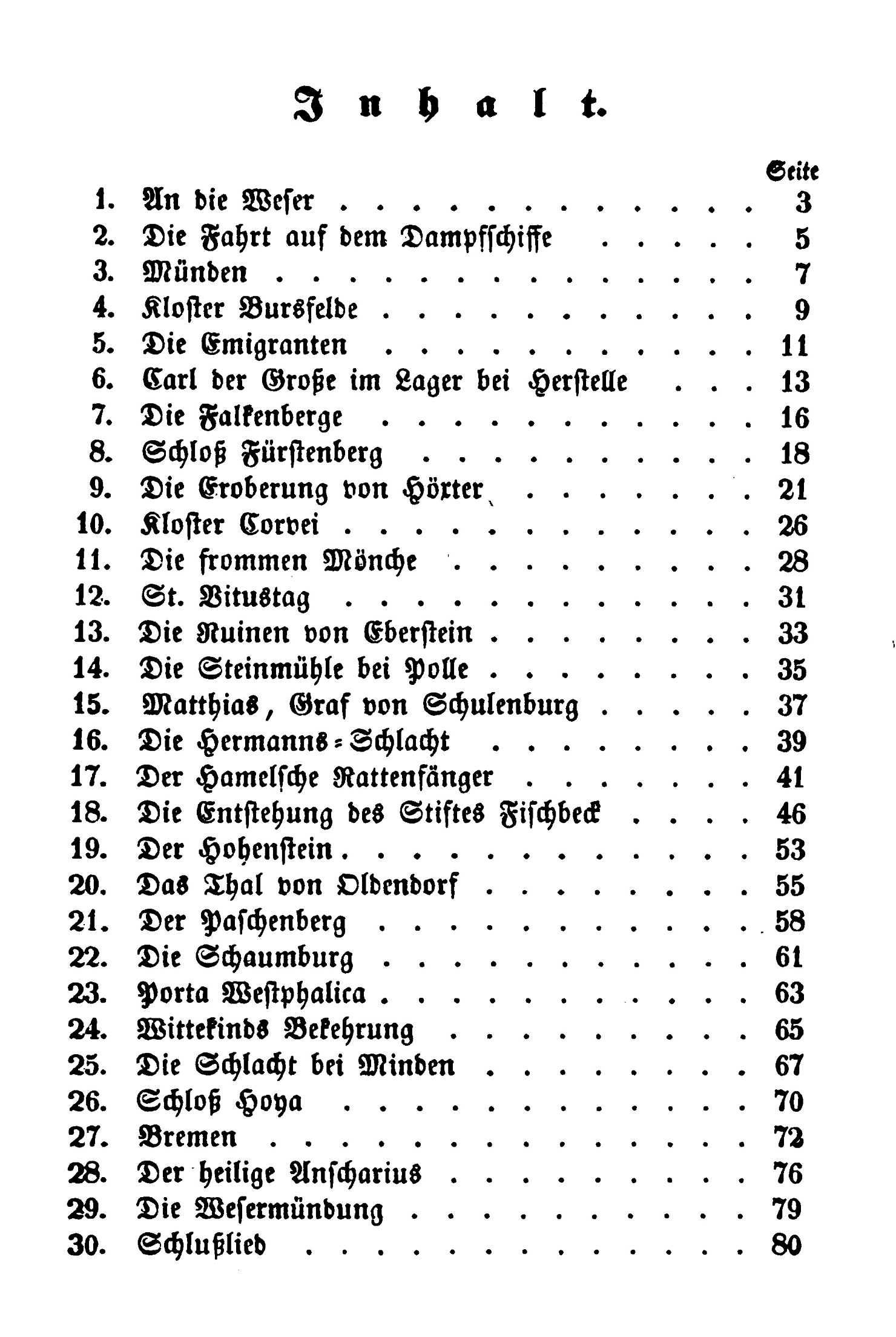 File Ludwig Heinrich Meyer Inhaltsverzeichnis Weserlieder Jpg