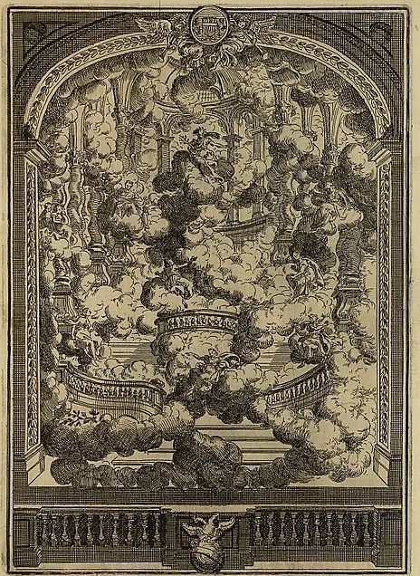 Santo Natale.File Per La Festivita Del Santo Natale By Metastasio Stage Setting For The Prologue 1727 Jpg Wikimedia Commons