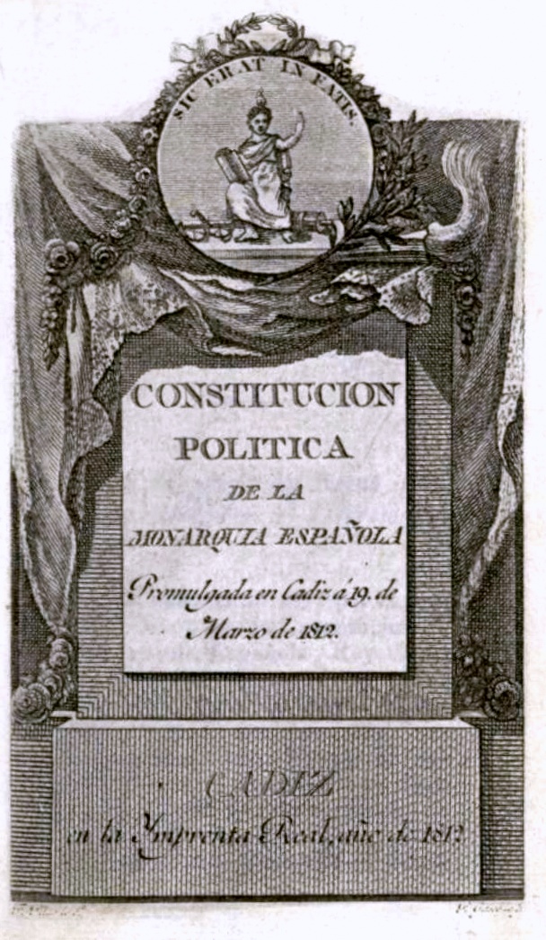 Archivo:Portada de la constitución de cá - Wikipedia, la  enciclopedia libre