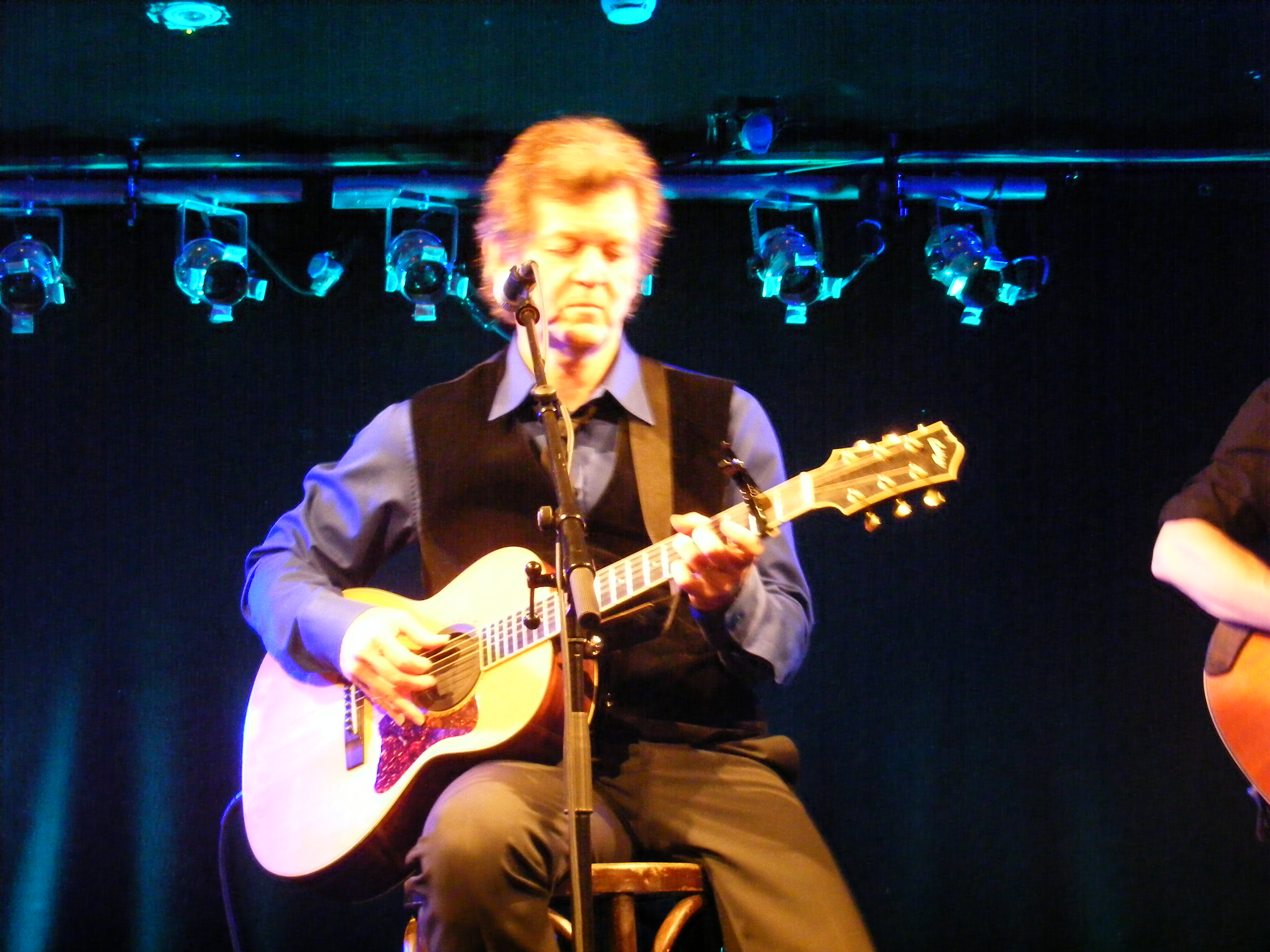 Crowell onstage at [[Whelan's]], Dublin, January 2009