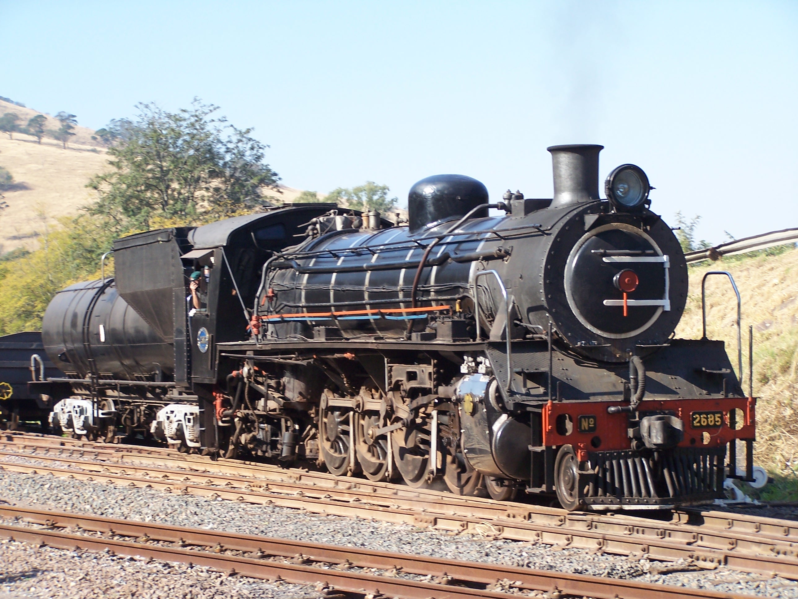 Image of Locomotive at Pilsen Yards