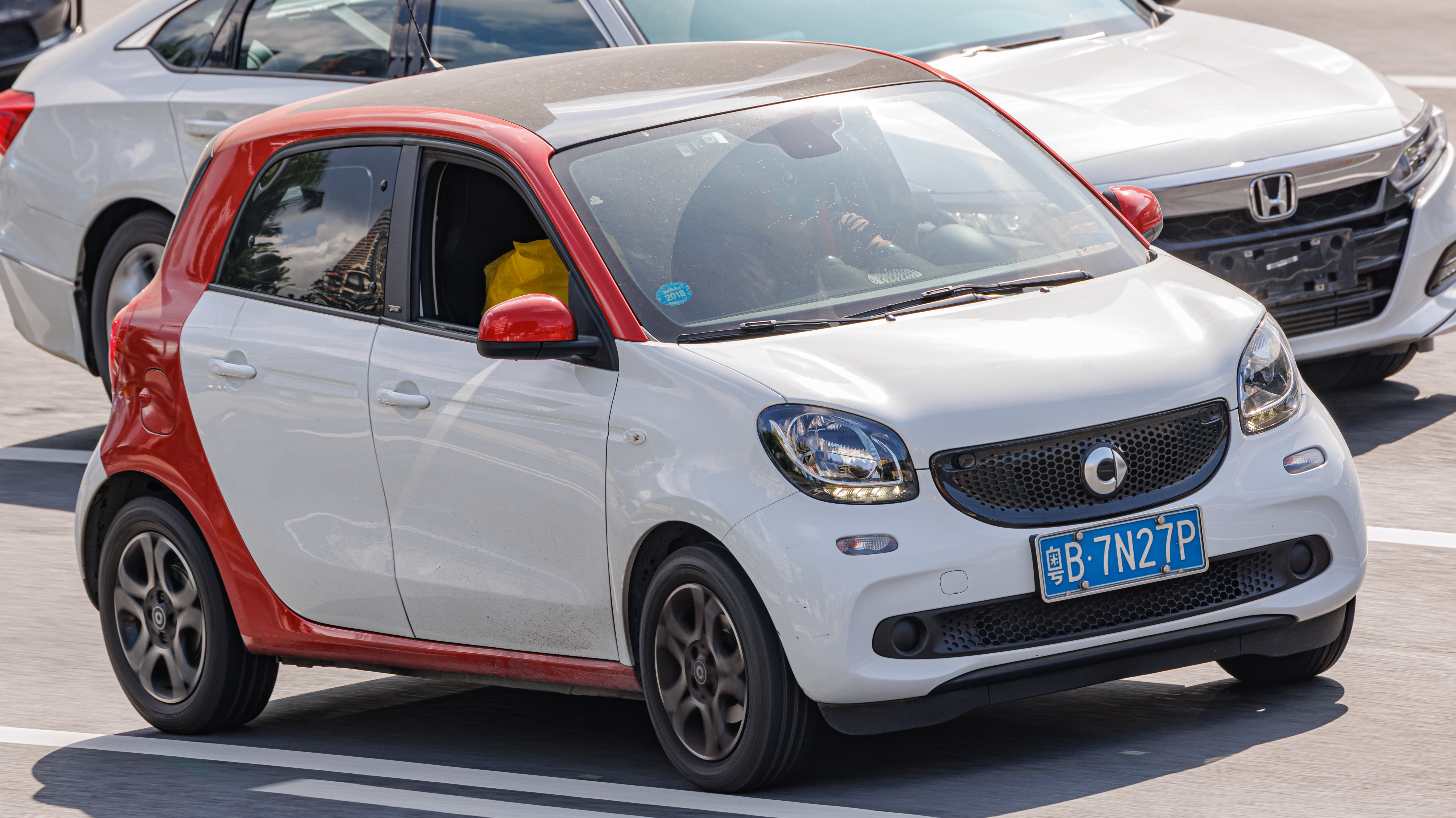 Smart Forfour электромобиль