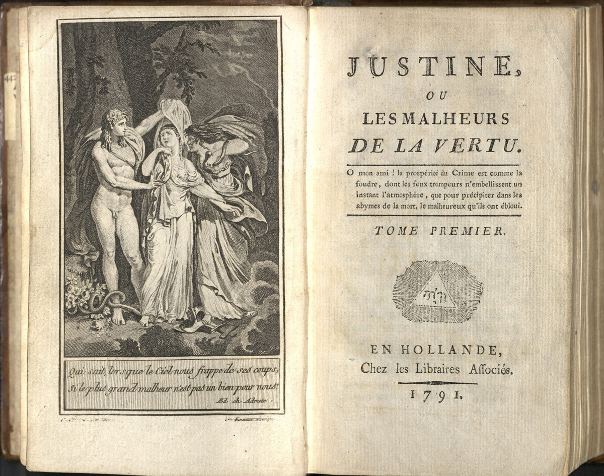 Justine De Sade Novel Wikipedia