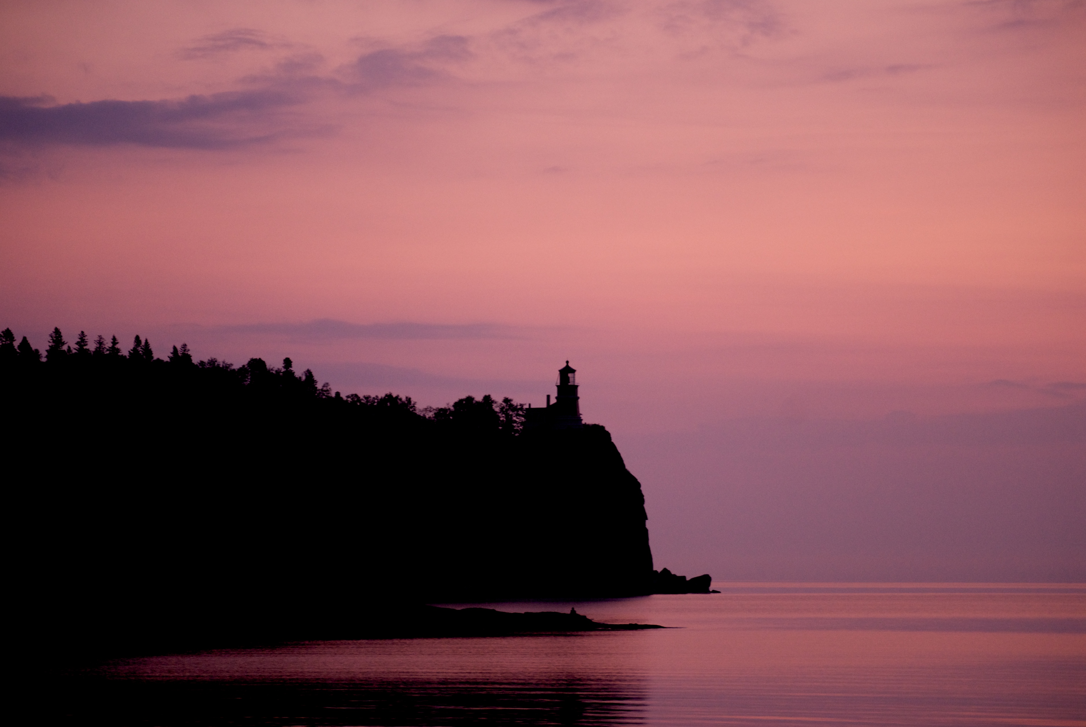 At dawn. Along the Shore.