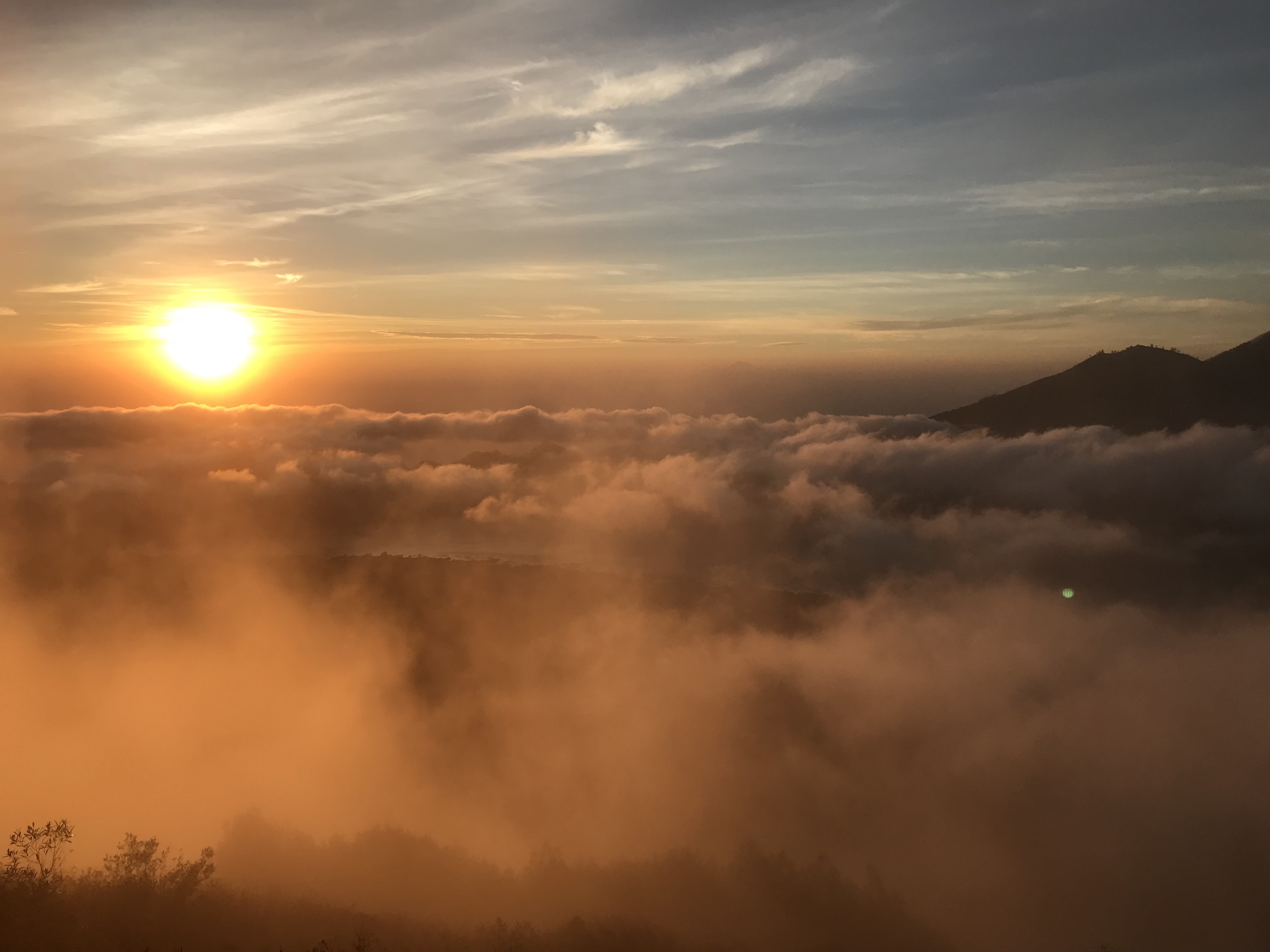 Sunrise from Mount Batur