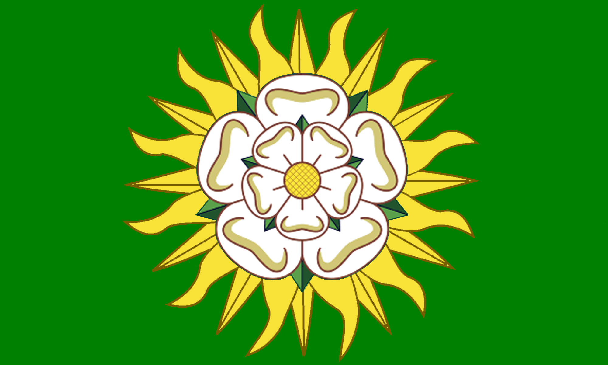 Download File:Unofficial county flag of North Yorkshire (variant ...