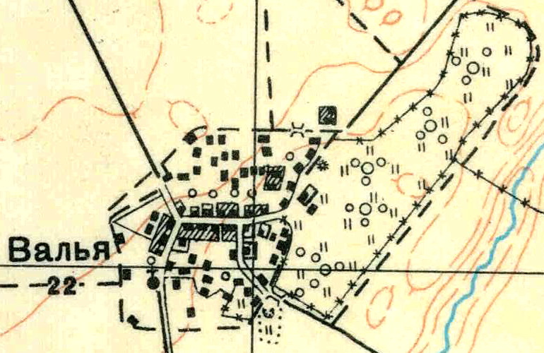 Карта ленинградской области 1930