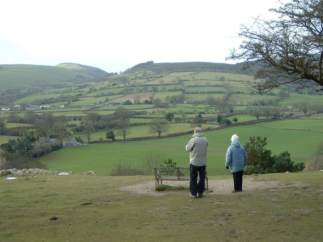 A viewpoint at Loggerheads Country Park - geograph.org.uk - 921655