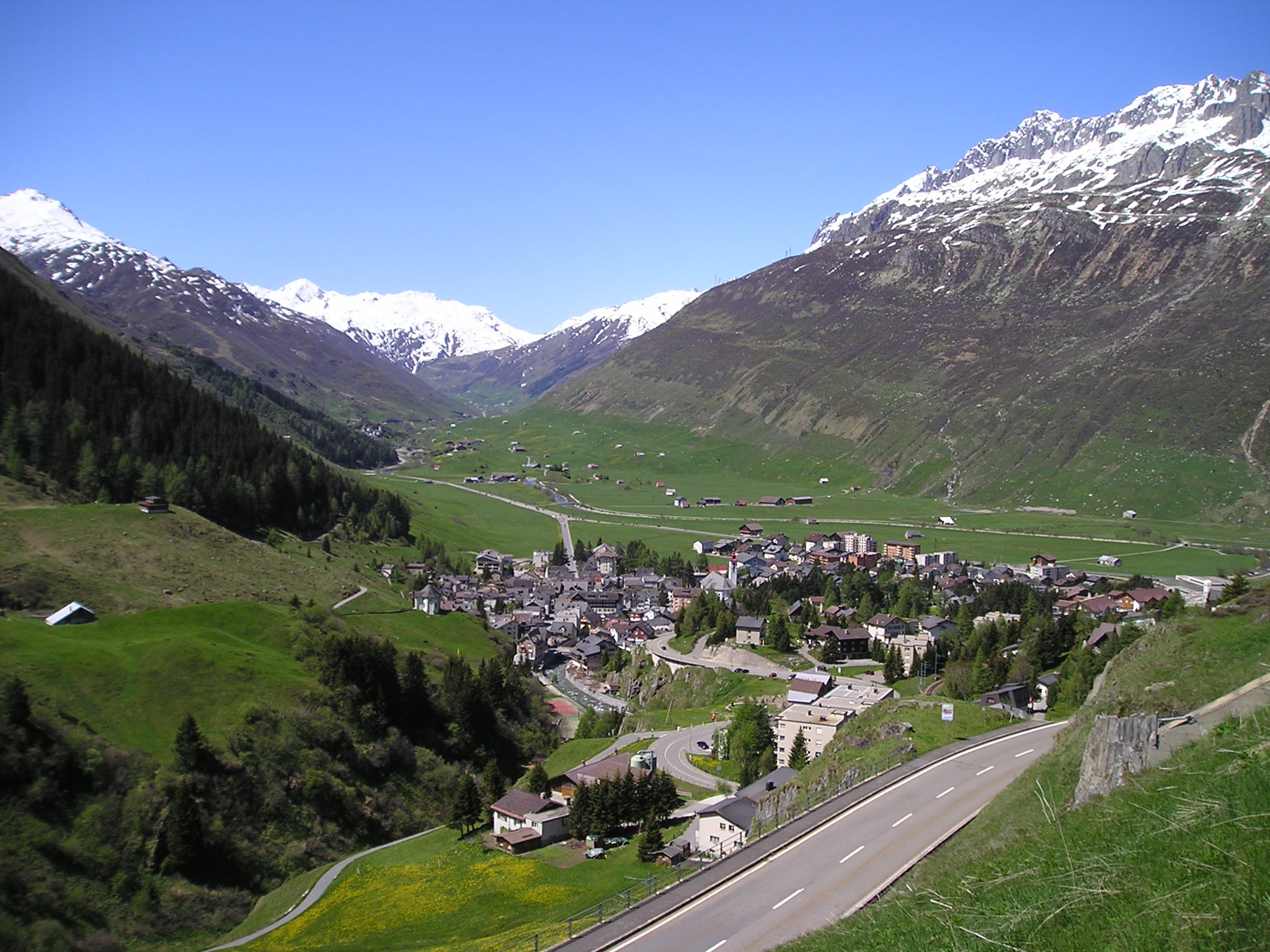 Andermatt Швейцария достопримечательности